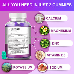 Winstown Nieuwe Calcium Ijzer Zink Van Middelbare Leeftijd En Ouderen Dagelijks Voedingssupplementen Gummies Calcium Vitamine D3 Gummy - Product Image 5