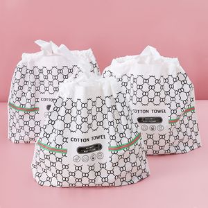 ถุงผ้าฝ้ายแบบมีเชือกผูก  วัสดุพลาสติก EVA  นำกลับมาใช้ใหม่ได้ ป้องกันฝุ่น สำหรับใส่ผ้าเช็ดหน้า  สำหรับจัดเก็บภายนอก  ผลิตที่เมืองอี้หวู่ ประเทศจีน - Product Image 1