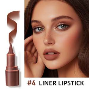 Lápiz Labial Vegano Mate de Larga Duración, Delineador de Labios Resistente al Agua, Marca Privada, Set de Brillo Labial Humectante y Voluminizador, Maquillaje - Product Image 1