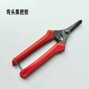 กรรไกรตัดแต่งกิ่งแบบโค้ง รุ่น Mountain Wisteria ใบมีดเหล็กคาร์บอน 50 มม. เส้นผ่านศูนย์กลางตัดแต่ง 10-20 มม. ด้ามจับยาง อุปกรณ์ทำสวน - Product Image 1