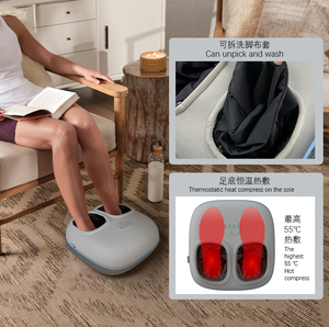 Vendita calda all'ingrosso della fabbrica riscaldamento massaggio ai piedi gamba sollievo dal dolore massaggiatore macchina multifunzione massaggio ai piedi Shiatsu - Product Image 6