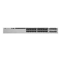 WS-C3850-24U-E Baru Asli Dapat Ditumpuk 24 Port Ethernet PoE+ 10/100/1000