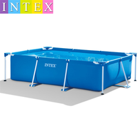 Piscine hors sol rectangulaire INTEX 28270 de 2,2 m x 1,5 m x 0,60 m, piscine à cadre