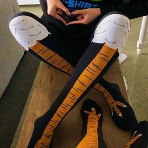 <span class=keywords><strong>Calcetines</strong></span> <span class=keywords><strong>de</strong></span> pierna <span class=keywords><strong>de</strong></span> <span class=keywords><strong>pollo</strong></span> locos divertidos pies <span class=keywords><strong>de</strong></span> pavo hasta el muslo hasta la rodilla con logotipo personalizado - Product Image 4