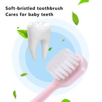 Brosse à dents électrique pour enfants, dessin animé, alimentée par piles, IPX7, brosse à dents sonique avec petite tête de brosse, livrée avec 3 têtes de brosse de rechange