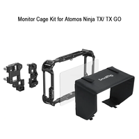 Cage pour moniteur SmallRig Ninja TX pour Atomos Ninja TX avec pince pour câble, rail NATO, trous pour sangles, surveillance extérieure améliorée 5708