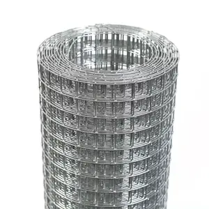 Prix d'usine de treillis métallique en fer/rouleau de treillis métallique soudé galvanisé