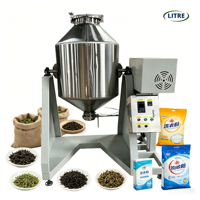 Mélangeur à tambour industriel pour l'aromatisation des feuilles de thé avec des fleurs de jasmin et des huiles essentielles