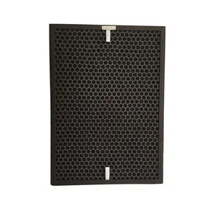 China Factory Coconut Activated Carbon filter ABS Cardboard Frame Honeycomb odor smell removal smoke air purifier extractor