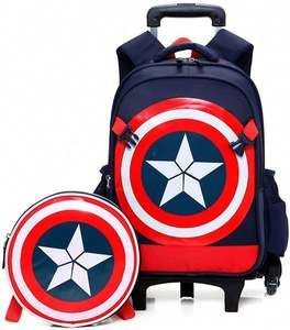 Custom Detachable Adjustable Waterproof Portable Kids <b>Trolley</b> Iron <b>Tooling</b> Cart with Wheel and Telescopic Handle Bag Accessory - Product Image 6