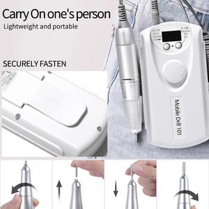 Máquina de Manicura Eléctrica de 35000 rpm, Lima de Uñas Eléctrica, Fácil de Usar, Pulidora de Uñas, Lima de Uñas - Product Image 3