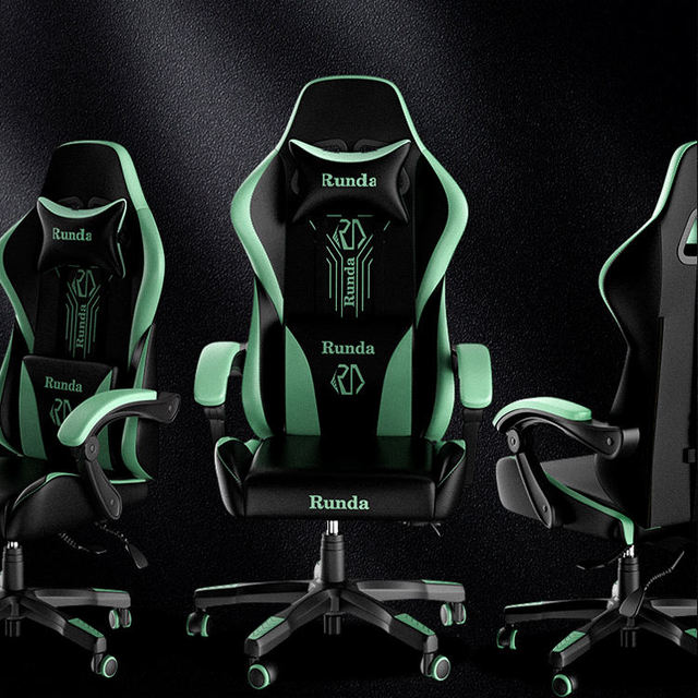 Professional Reasonable Price PVC Seat Computer Gaming Racing Lift Chair Home Office 360 Swivel Height Adjustable
