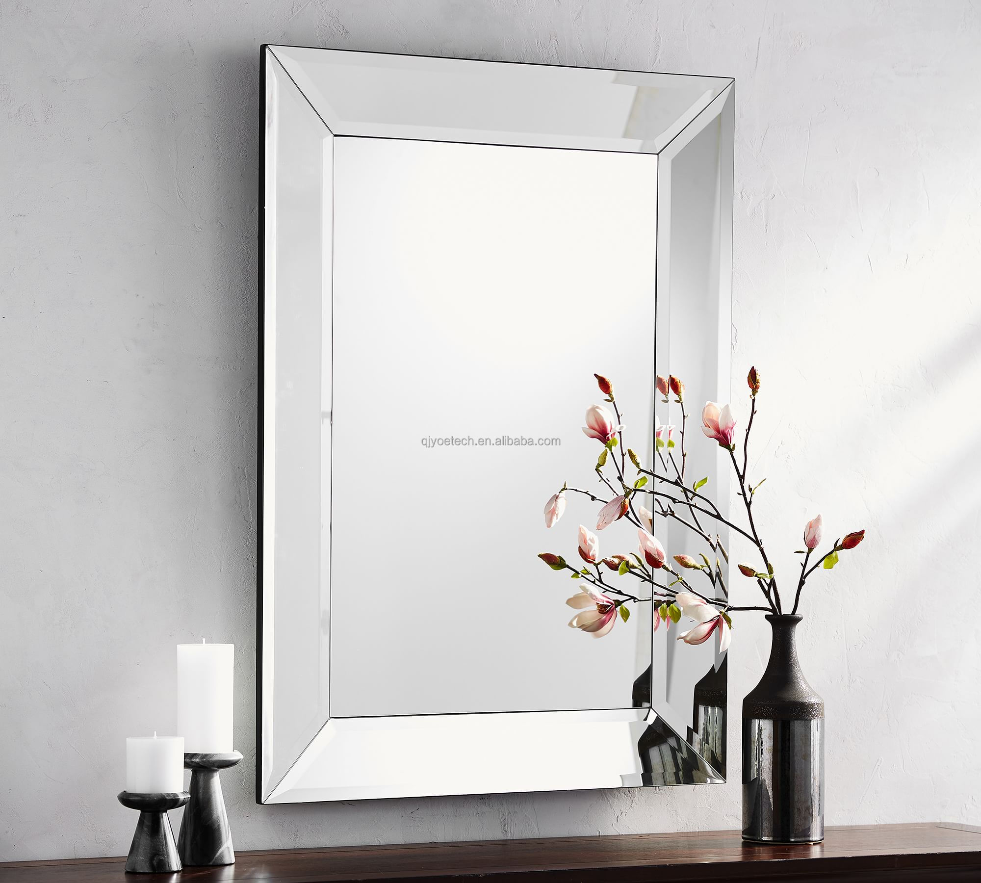 frameless mirror 22 x 28