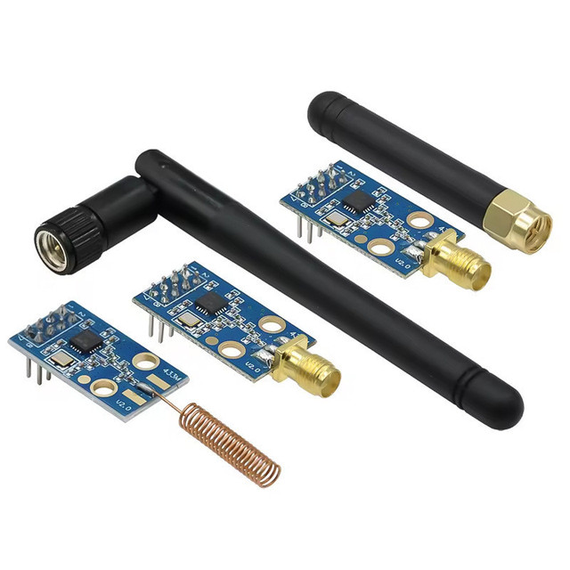 Wireless Module CC1101 433M Digital Transmission Transceiver SPI Interface 29.2mA S M a Glue Rod Antenna 1.9-3.6VDC Power