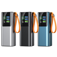 CDB-184-2W 100W PD 20000mAh Batterie externe à charge rapide avec câble Type C rétractable Écran couleur TFT Chargeur portable pour ordinateur portable