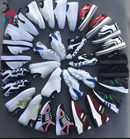 Chaussures de basketball d'occasion DJ de haute qualité, style basse tige, état d'occasion, légères, unisexe, directement de Fujian