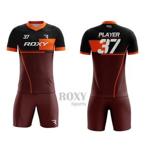 Producto Deportivo Más Popular: Uniformes de Fútbol de Alta Calidad, Conjunto de Camiseta y Pantalones Cortos Personalizados para Entrenamiento - Product Image 3