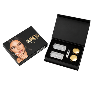 Boîte d'emballage cosmétique <span class=keywords><strong>pour</strong></span> <span class=keywords><strong>lentilles</strong></span> de contact colorées personnalisées avec insert en EVA, boîte <span class=keywords><strong>pour</strong></span> <span class=keywords><strong>lentilles</strong></span> de contact - Product Image 1