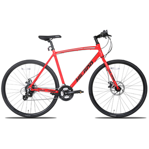JOYKIE-Cuadro de aleación de aluminio ligero para <span class=keywords><strong>bicicleta</strong></span> de carretera, 700C, 24 velocidades, Rojo - Product Image 3