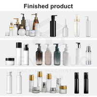 Ligne de production automatique de shampoing liquide, de savon, de détergent, de lotion et de produits cosmétiques, machine de remplissage, de bouchage et d'étiquetage linéaire