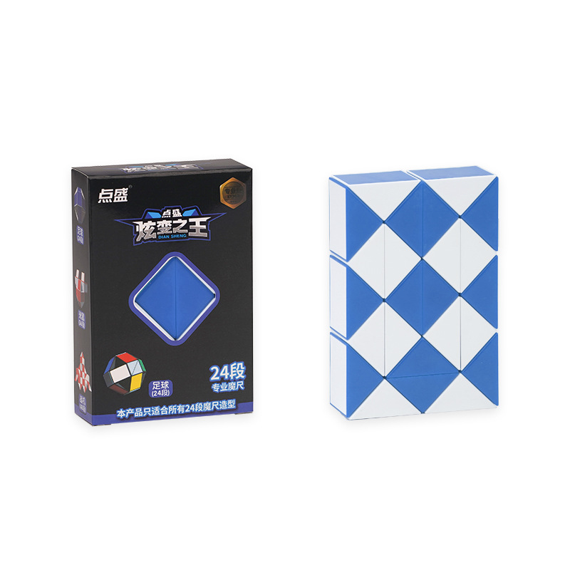 24 azul y blanco
