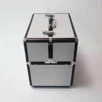 Valise de Maquillage Professionnelle Portable Grande Capacité Étanche pour Manucure et Beauté – Style Tendance