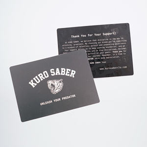 Cetak Logo kartu bisnis kustom kualitas tinggi di atas kertas untuk pemilik bisnis kecil untuk cetakan 'terima kasih' - Product Image 3