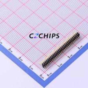 X1321WVS-2x28J-C40D53 Pin Header SMD,P=1.27mm Connector ( Pin Structure: 2x28P )( Pitch: 1.27mm )( Row Spacing: 1.27mm ) - Product Image 2