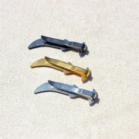 Nouvelle série de pinces à cravate pour hommes Khanjar, modèle officiel Oman, à motif croisé, petite pince à poisson, pince à pistolet, pour le commerce transfrontalier