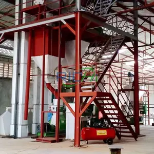 Customized 1-2T/H 3-4T/H 10T/H Animal Feed Plant Machinery for Sale