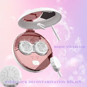 New Arrival Contact Lens Cleaner Automatic Ultrasonic Contact Lens Cleaner Cleaning Tools Portable Washing Machine Case