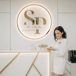 דוגמאות לוגו LED ושלטי לוגו תלת מימד עם שלט רחוק לעיצוב שמות עסקיים, שלטים פנימיים למשרדים וחנויות - Product Image 2