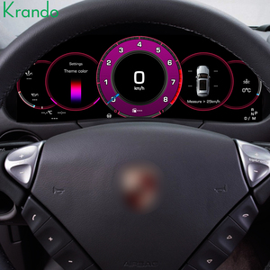 Tableau de bord numérique Krando 12,3 pouces pour Porsche Cayenne 2003-2009, affichage du compteur, cockpit virtuel, Linux Carplay - Product Image 5