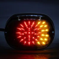 ไฟท้าย LED รถจักรยานยนต์,พร้อมไฟเลี้ยวไฟเบรคไฟท้ายป้ายทะเบียน LED
