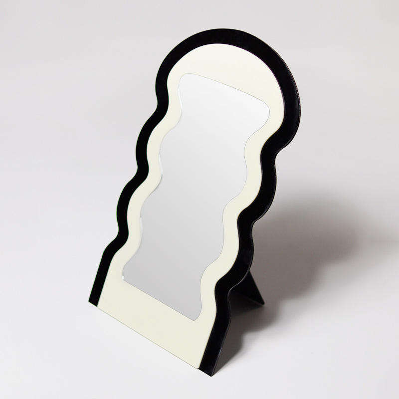 WHITE Wave mirror