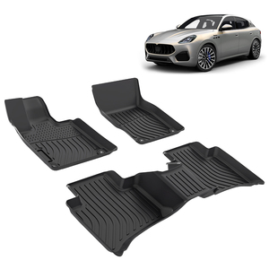 Set di tappetini per auto a copertura totale per tutte le stagioni tappetini auto 3D Tpe in gomma personalizzata per Maserati <span class=keywords><strong>Grecale</strong></span> 2023 2025 tappetino di lusso - Product Image 2