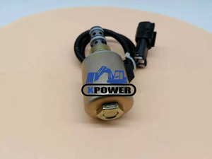 โซลินอยด์วาล์ว24V สำหรับรถขุด PC120-5K PC200-6 PC130-5K 20Y-60-22121ชิ้นส่วนเครื่องยนต์6D95 - Product Image 5