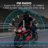 Lexin-oreillette bluetooth Maxto M3S pour moto, appareil de communication pour casque, 2K, intercom avec caméra HD, enregistrement, groupe de motocyclistes