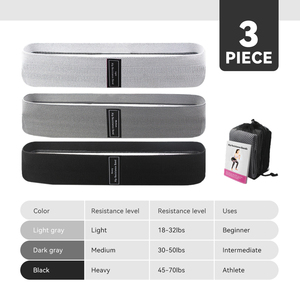 Thiết lập của biểu tượng tùy chỉnh Latex Vải tập thể dục ban nhạc cho hip Squat đào tạo & chiến lợi phẩm tập luyện sức đề kháng tùy chỉnh tập luyện ban nhạc - Product Image 2