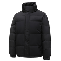 Veste matelassée chauffante pour homme, coupe-vent et imperméable, manteau d'automne, col montant, décontractée, isolante, fermeture éclair frontale, service OEM