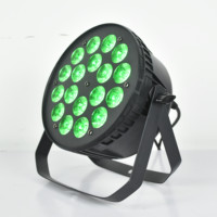 Projecteur LED Par RGBW 4-en-1 Slim 200W avec Coque en Aluminium et Contrôle DMX512 pour DJ, Discothèque et Soirées
