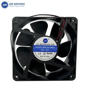 Am12038m24 Bóng Mang DC <span class=keywords><strong>Fan</strong></span> 24V 12038 120Mm Quạt Trục 2Pin Tốc Độ 3000Rpm 120Mm X 38Mm Không Chổi Than Quạt Làm Mát - Product Image 1