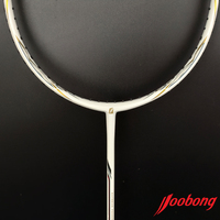 Joobong-Raquette de Badminton KAISER 300 en Graphite Carbone de 26 kg, 4U, Légère, de Haute Qualité, Fabriquée en PU, Chine