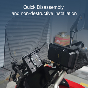 <span class=keywords><strong>BMW</strong></span>バイク用スマートスクリーン、ワイヤレスCarPlay対応、6～7インチタッチスクリーン、IP67防水、デュアルBluetooth、音声コントロール＆盗難防止機能搭載 - Product Image 4
