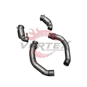 Tubería de Escape Turbo con Aislamiento Térmico Vortex SS304 para BMW F90 M5, Mejora de Rendimiento, Instalación con Pernos - Product Image 1
