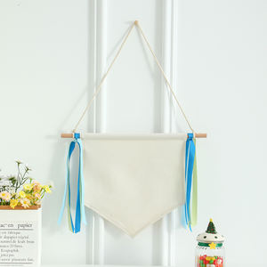 Sacs cadeaux en tissu à carreaux <span class=keywords><strong>avec</strong></span> oreilles de lapin de Pâques en gros - Pochettes à cordon pour enfants - Product Image 2