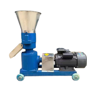 Machine de fabrication de granulés d'alimentation de haute qualité pour porcs, lapins, poulets, canards, machine de traitement des aliments pour animaux avec moteur - Product Image 1