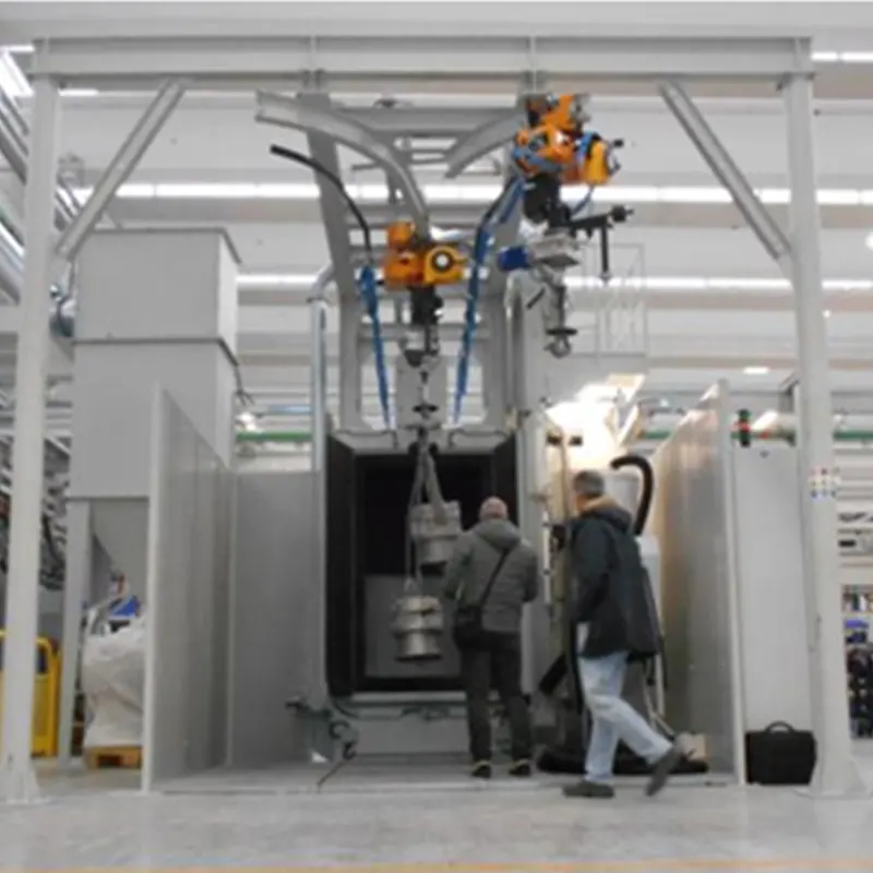 धूल सफाई उपकरण एंकर चेन अल्ट्रासोनिक पॉलिशिंग मशीन प्रकार शॉट ब्लास्टिंग मशीन