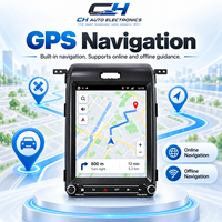 Pour Ford F150 F-150 2009-2015 Écran de style Tesla Lecteur radio de voiture Android 5G Navigation GPS CarPlay Bluetooth Multimédia