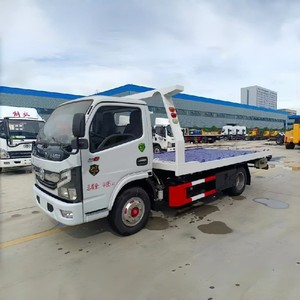 Dongfeng 4X2 4 Tons Slide <b>Flatbed</b> Tow <b>Truck</b> Road Wrecker <b>Truck</b> - Product Image 2